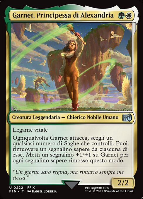 Garnet, Principessa di Alexandria