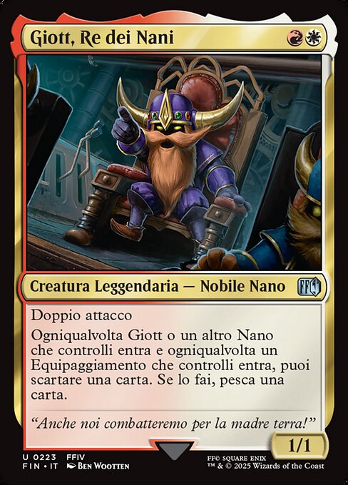 Giott, Re dei Nani