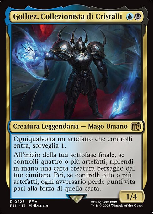 Golbez, Collezionista di Cristalli