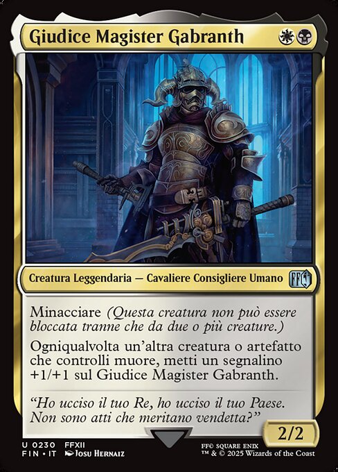 Giudice Magister Gabranth