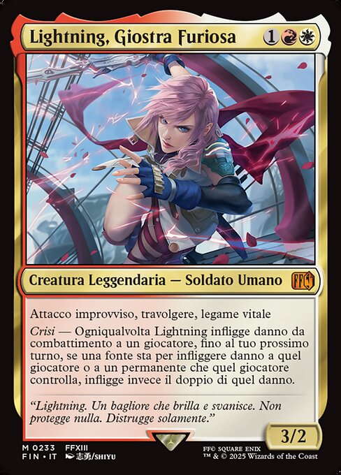 Lightning, Giostra Furiosa