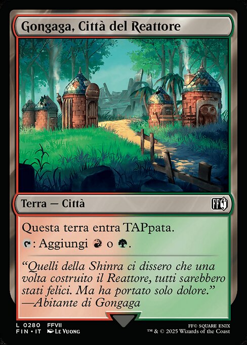 Gongaga, Città del Reattore