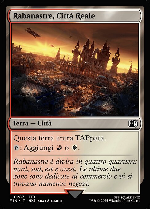 Rabanastre, Città Reale