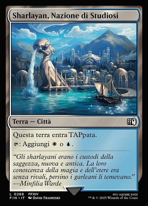 Sharlayan, Nazione di Studiosi