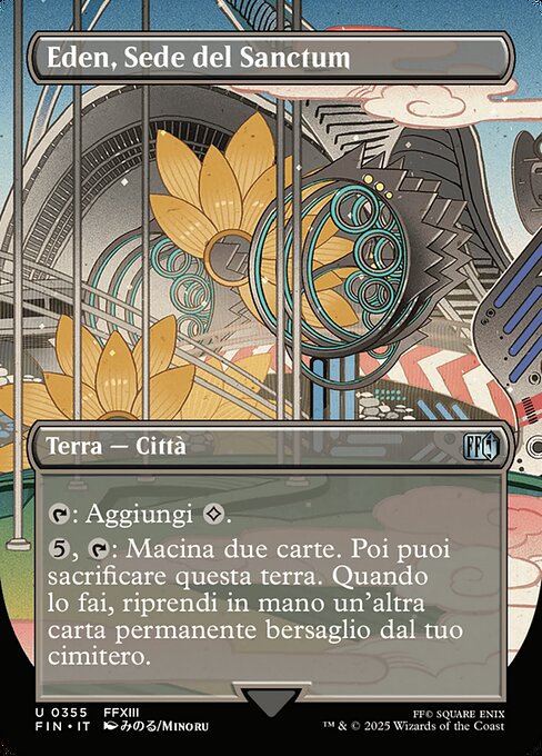 Eden, Sede del Sanctum