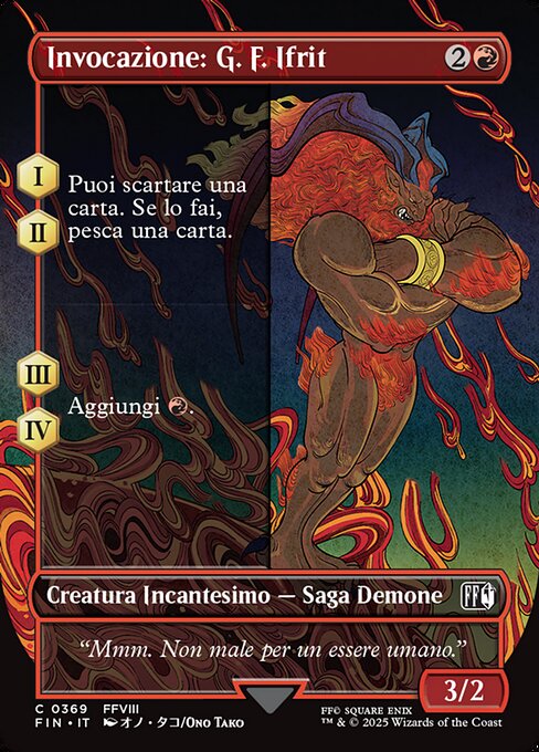 Invocazione: G. F. Ifrit
