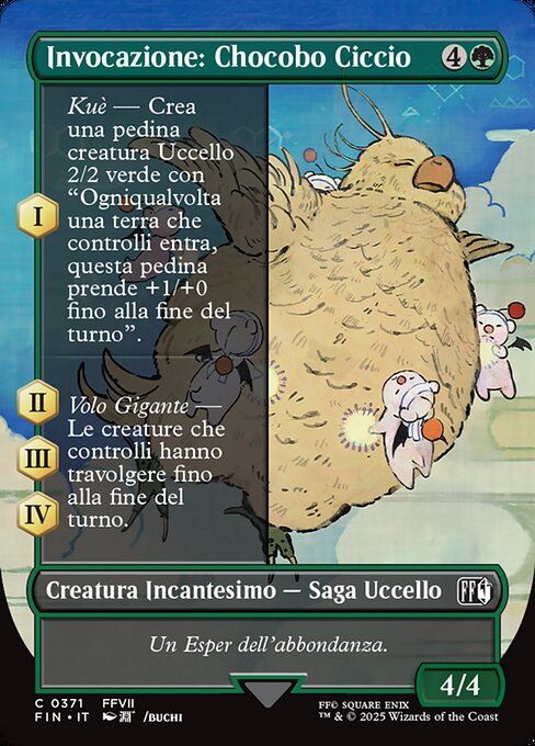 Invocazione: Chocobo Ciccio