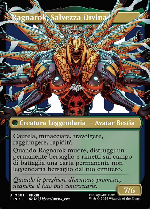 Ragnarok, Salvezza Divina