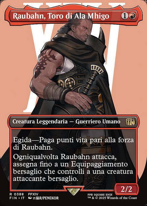 Raubahn, Toro di Ala Mhigo