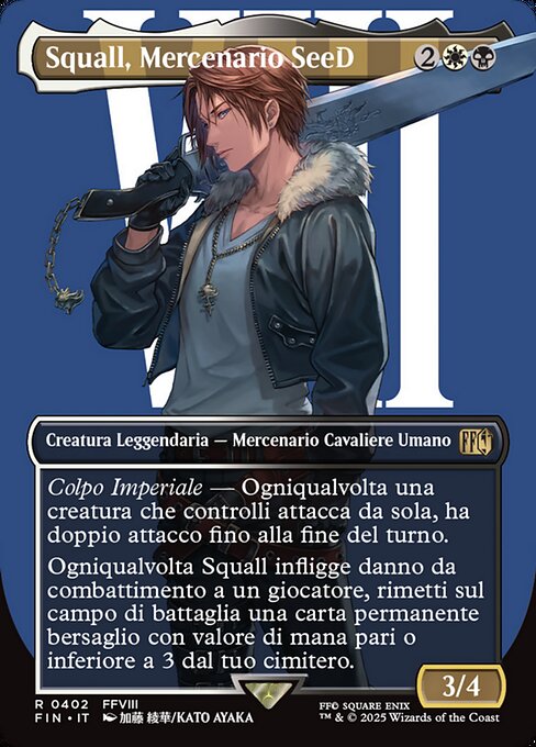 Squall, Mercenario SeeD