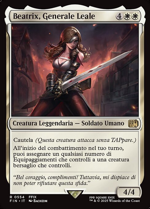 Beatrix, Generale Leale