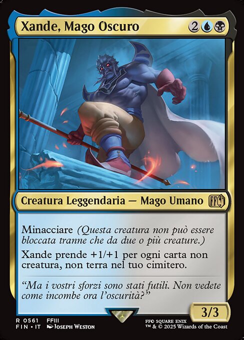Xande, Mago Oscuro