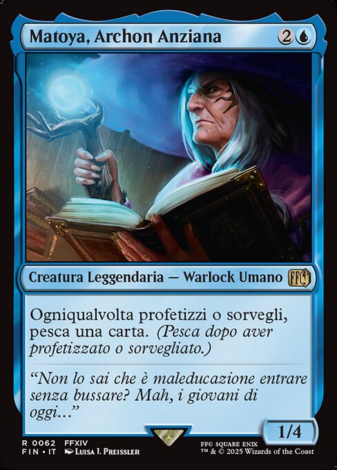 Matoya, Archon Anziana