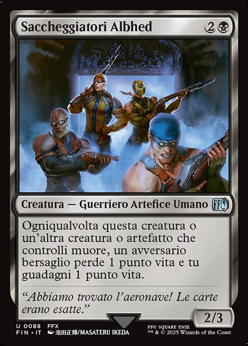 Saccheggiatori Albhed