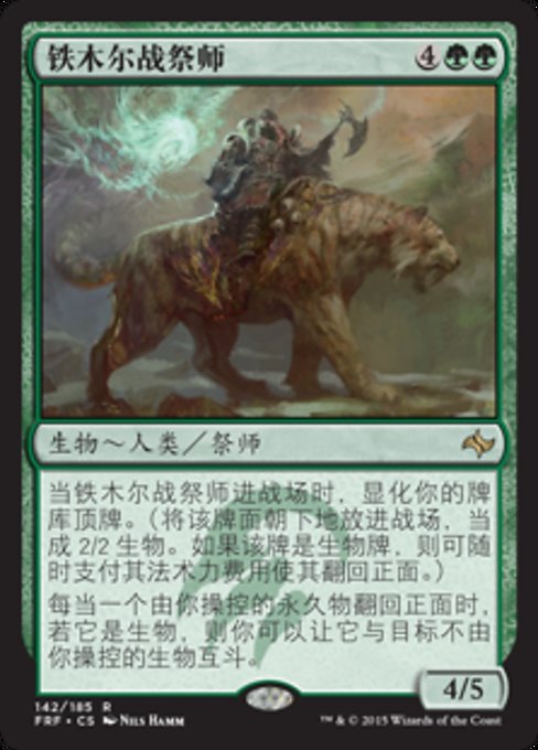 铁木尔战祭师