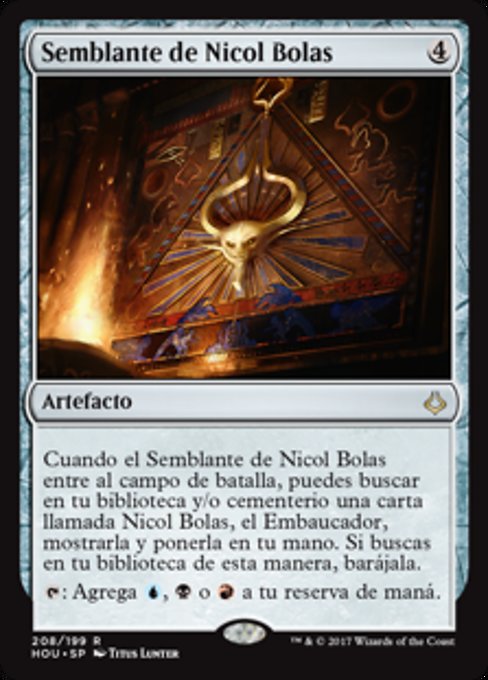 Semblante de Nicol Bolas
