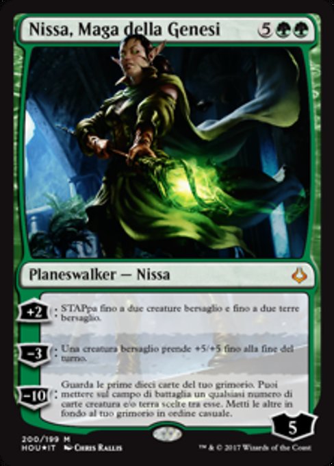 Nissa, Maga della Genesi