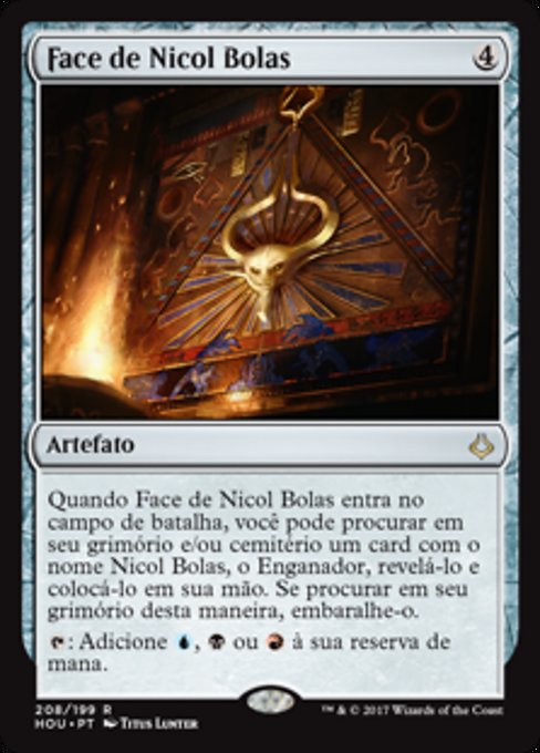 Face de Nicol Bolas