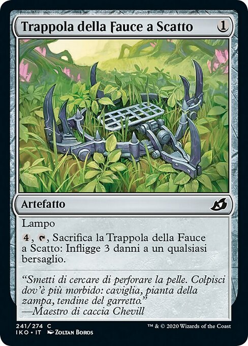 Trappola della Fauce a Scatto