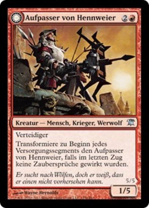 Hanweir Watchkeep // Bane of Hanweir