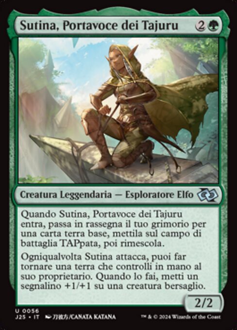Sutina, Speaker of the Tajuru