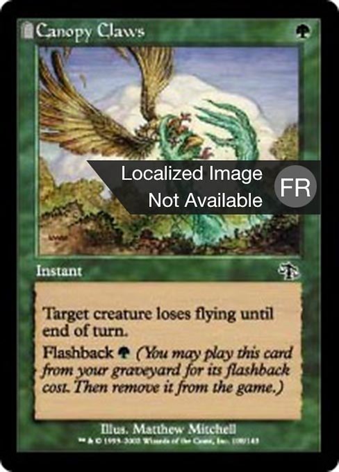 Griffes de la canopée