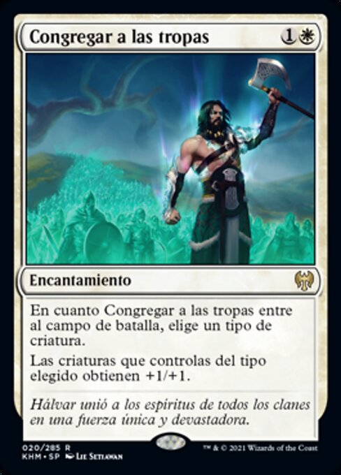 Congregar a las tropas