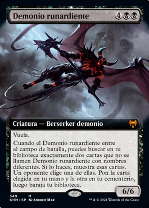 Burning-Rune Demon