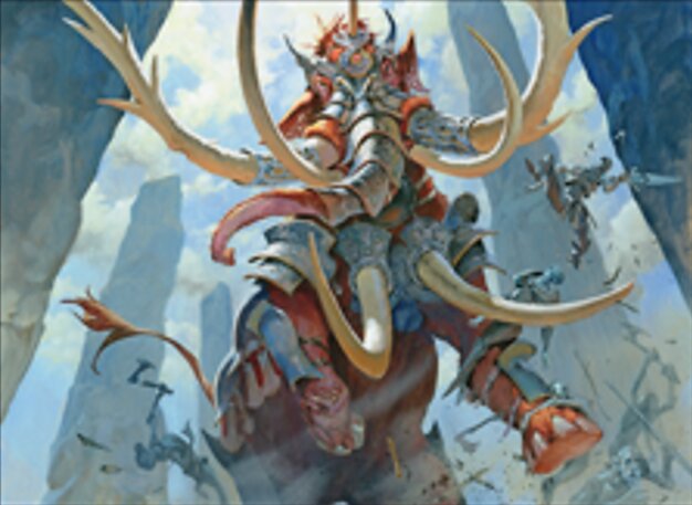 戦闘マンモス