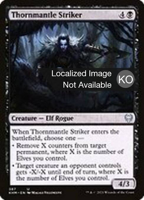 가시망토 타격대원