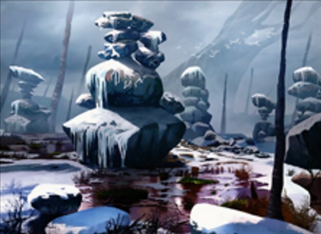 覆雪沼泽