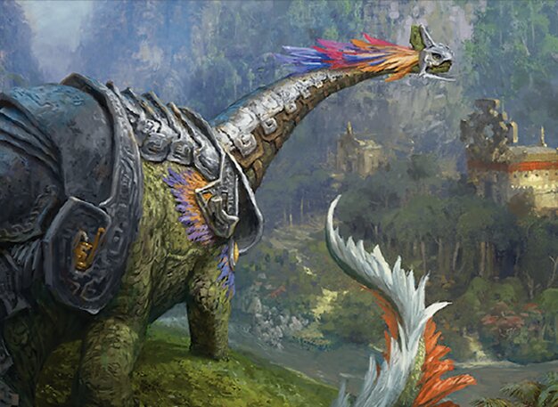 Neugieriger Altisaurus