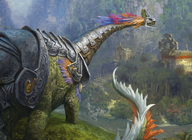 Neugieriger Altisaurus