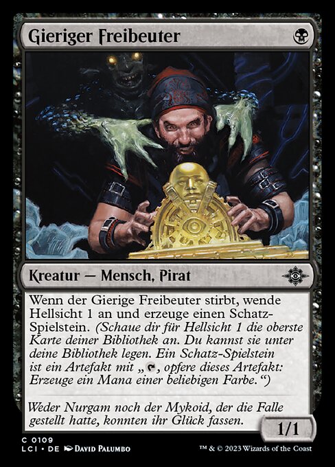 Gieriger Freibeuter