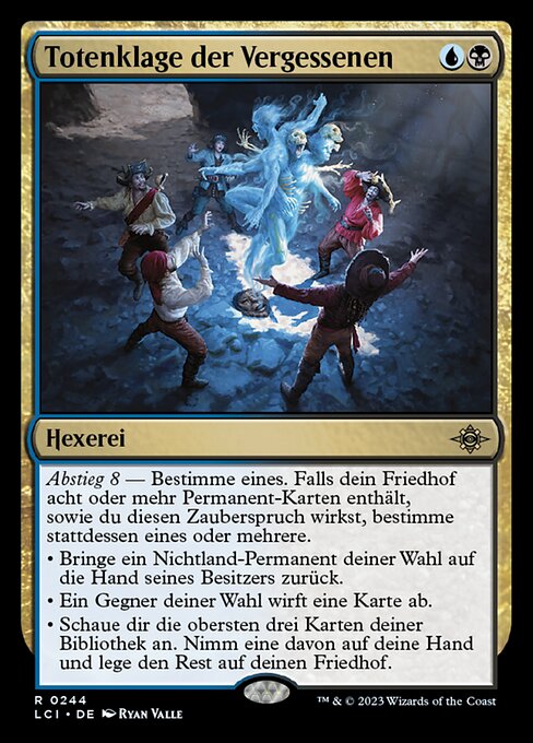 Totenklage der Vergessenen