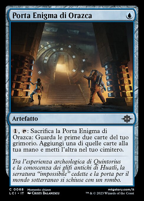 Orazca Puzzle-Door