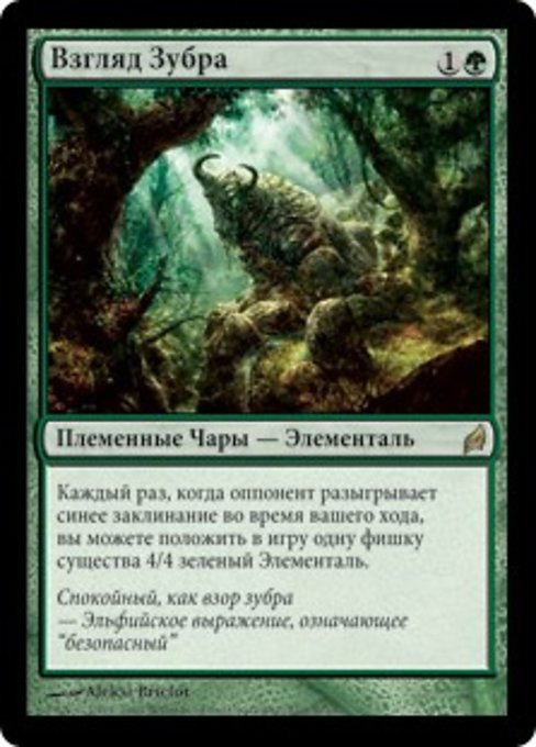 Взгляд Зубра