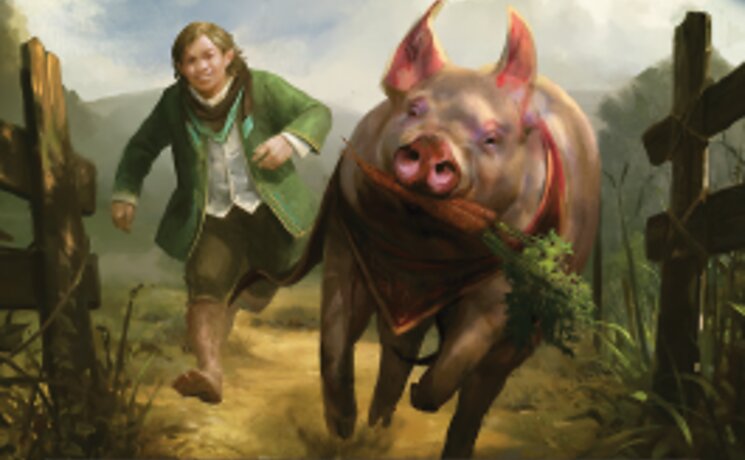 Preisgekröntes Schwein