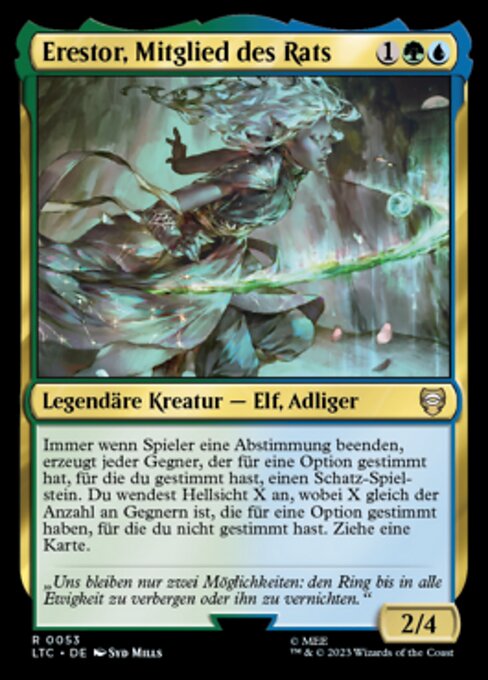 Erestor of the Council