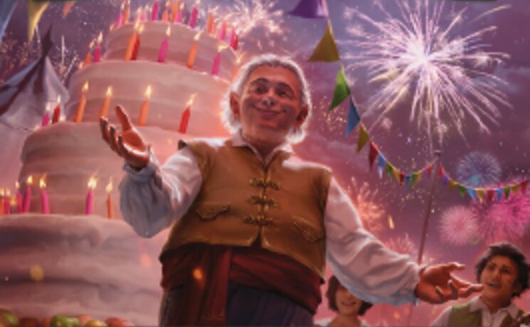 Bilbo, célébrant de l'anniversaire