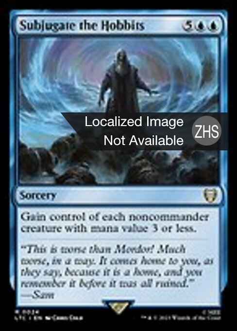 Subjugate the Hobbits