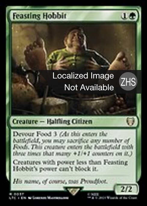 Feasting Hobbit