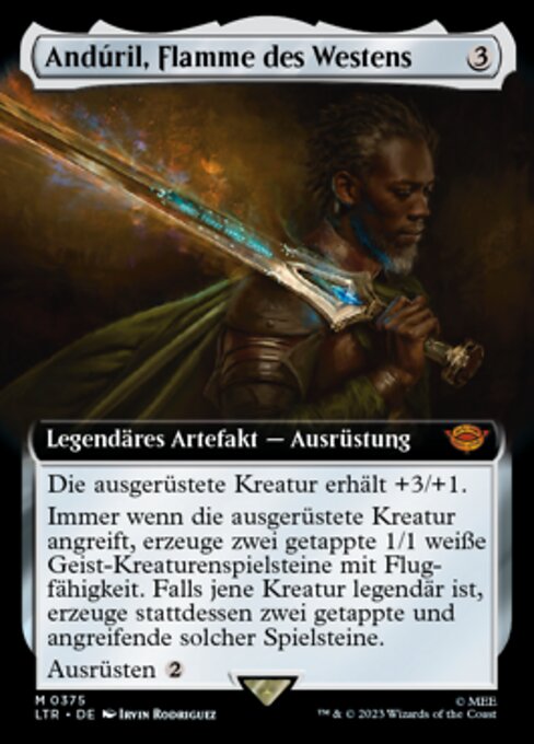 Andúril, Flame of the West