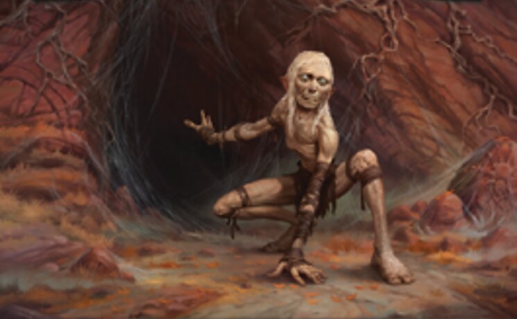 Gollum, heimtückischer Wegefinder