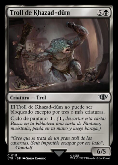 Troll of Khazad-dûm