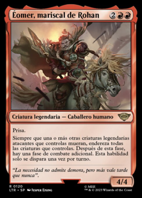 Éomer, mariscal de Rohan