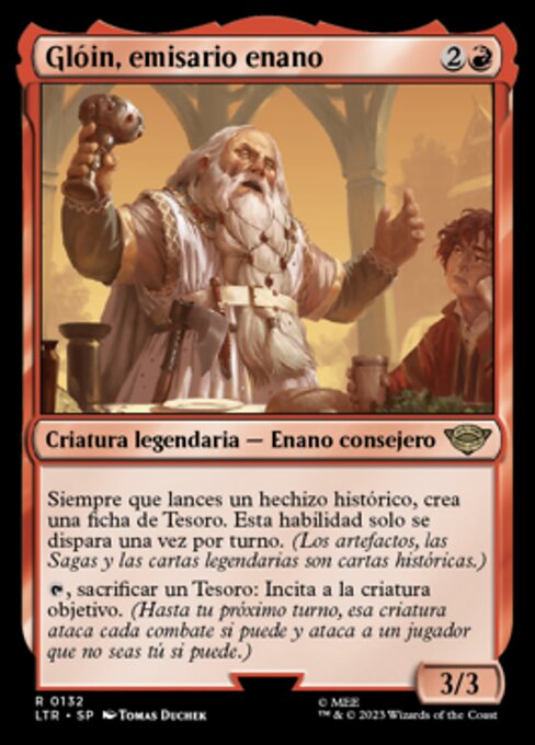 Glóin, Dwarf Emissary