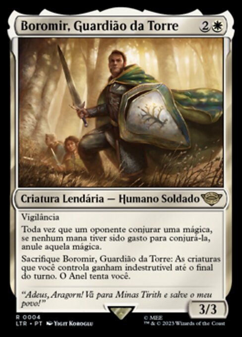 Boromir, Guardião da Torre