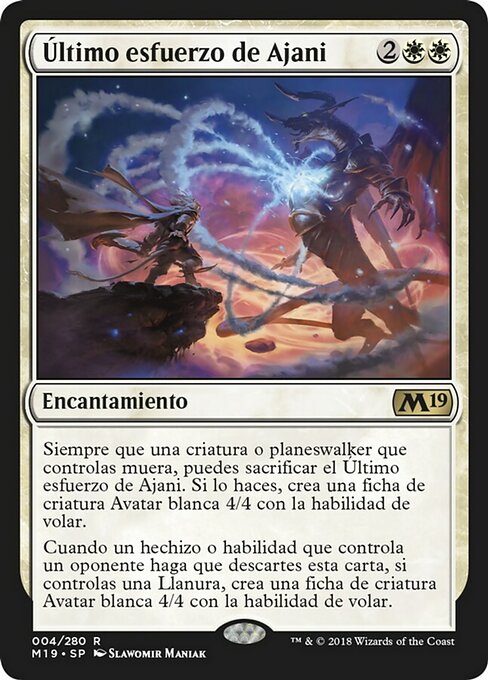 Último esfuerzo de Ajani