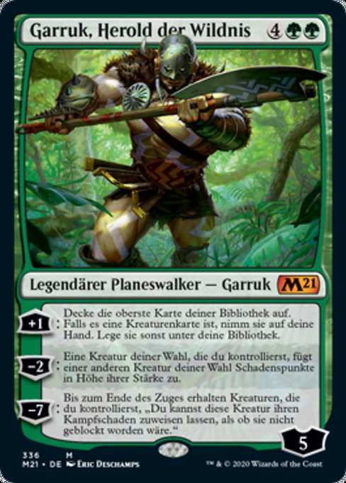 Garruk, Herold der Wildnis
